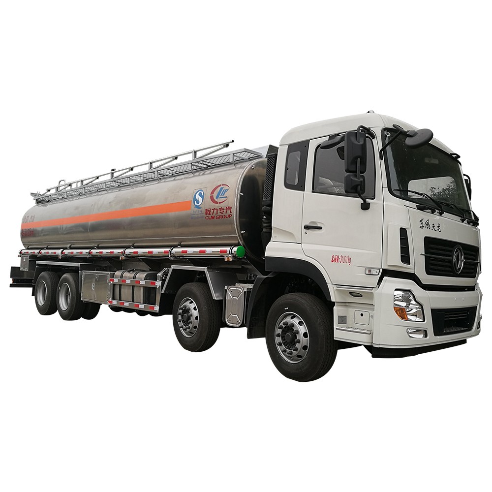 Dongfeng รถบรรทุกถังน้ำมัน 12 ล้อ