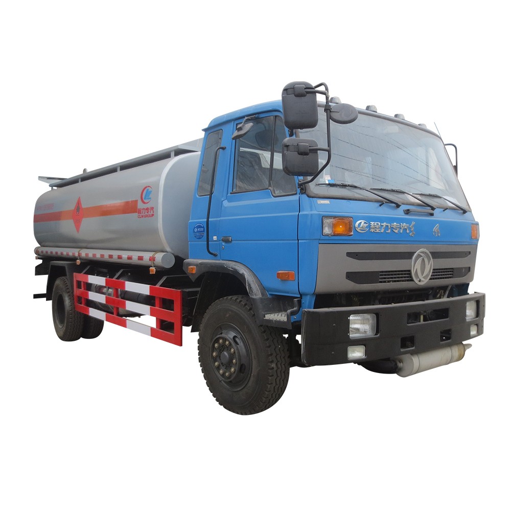 Dongfeng 15000 ลิตรถังน้ำมันเชื้อเพลิง