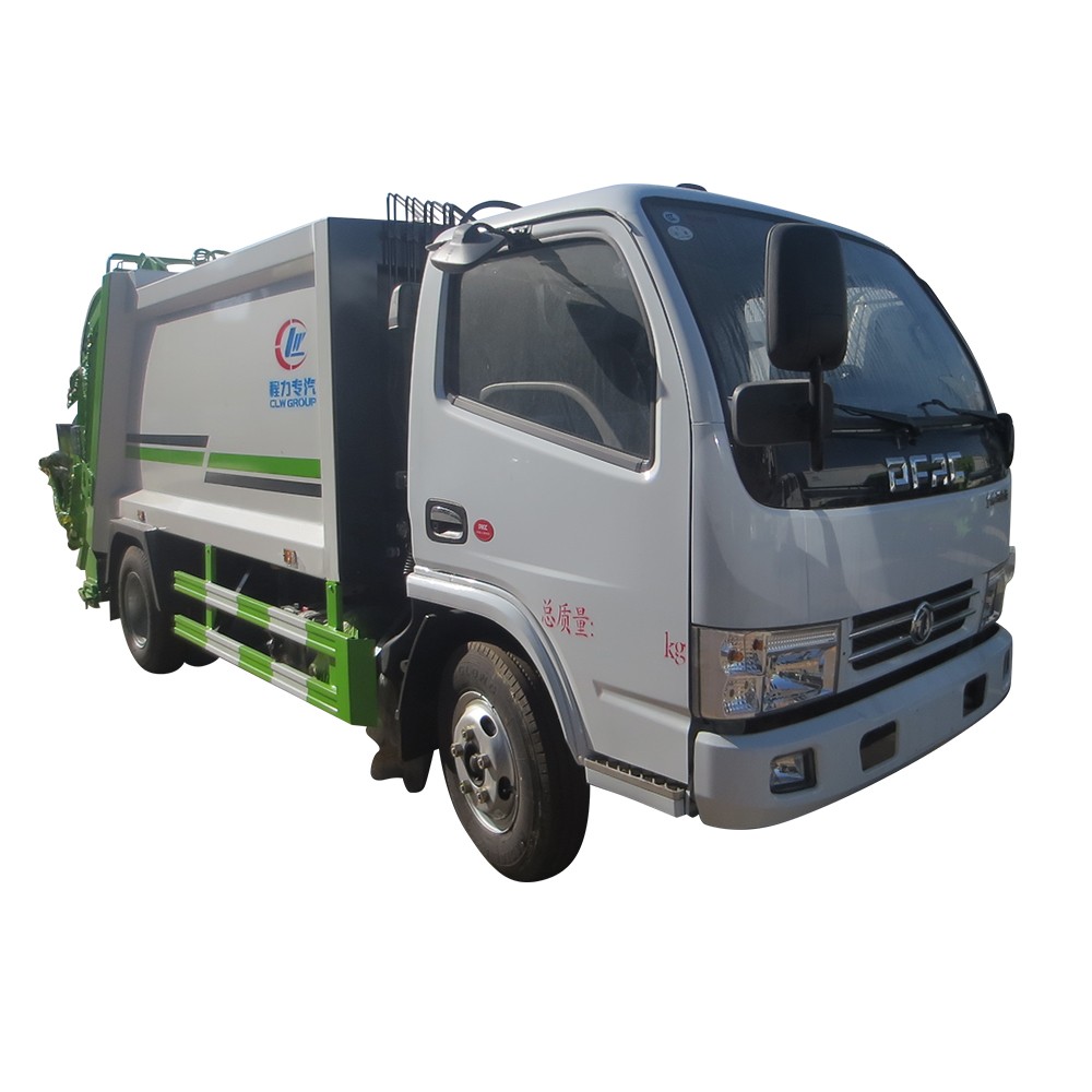 Dongfeng 4 * 2 ความจุรถบรรทุกขยะ